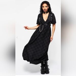 Disturbia Black Maxi Dress